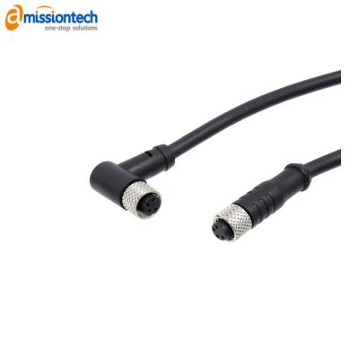 China M5 Sensors Connector Factory M5 Overmolded Straight Cable Connector for sale