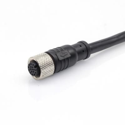 China Supplier China Industrial and Automation Male and Female M12 Waterproof 5 PIN Cable Connector for sale