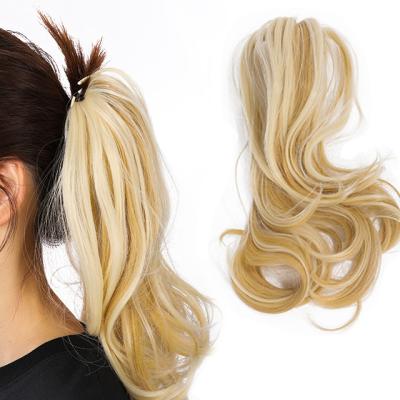 China Wholesale Golden Hair U-tip Custom Hair Ponytail Synthetic Hair Wigs For Female for sale