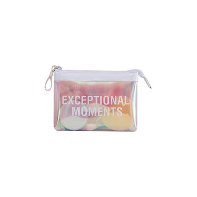 China Normcore/transparent minimalist minimalist PVC cosmetic bag, PVC zipper bag cosmetic, cosmetics bag women makeup for sale