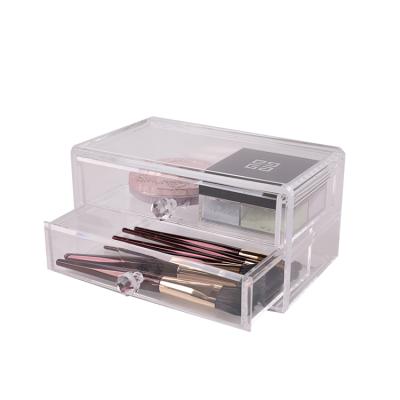 China PS 1-3L Modern Home Jewelry Storage Organizer Transparent Cosmetic Box for sale