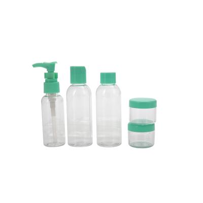 China Wholesale Green Transparent Cosmetic Travel Capsule Spray Bottles Packages Women Makeup Bottle for sale