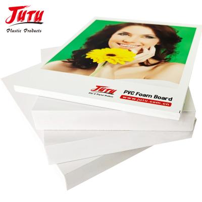 China Assets; Easily Painted and Engraving JUTU Direct Selling Factory Price PVC Foam Board Plastic Colored PVC Forex Foam Board for sale