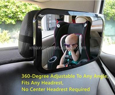 China Baby Car Seat Mirror Rear Facing Attachment car rearview mirror Car Interior Mirror for sale