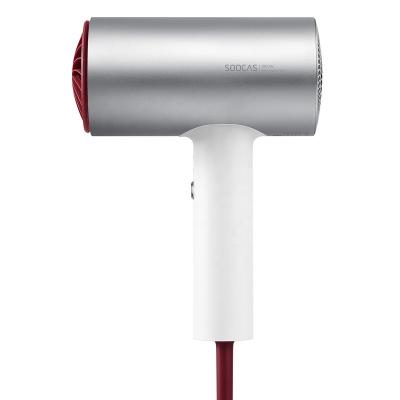 China 2019 Selling Original Xiaomi MI Soocas Bathroom Hair Dryer Foldable Original Professional Portable Anion 1800W 2 Speed ​​Automatic Blow Dryer for sale