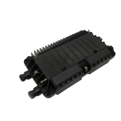 China YUANYI 96C 2 Intake 2 Waterproof Dustproof Outlet FTTH Connected Splice Box Tray Fiber Optic Splice Closure Outdoor for sale