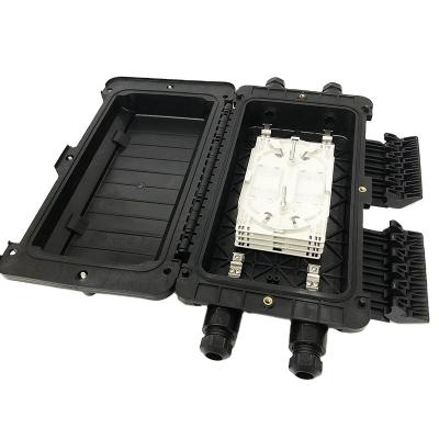 China YUANYI 96C 2 Inlet 2 Outlet FTTH Waterproof Dustproof Box With Splicing Tray Fiber Optic Splice Closure Outdoor for sale