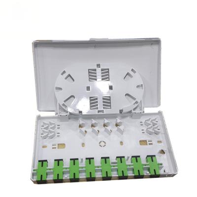 China indoor FTTX systems good quality 8 core fiber optic distribution box or door fiber optic junction box for LAN, for CATV for sale