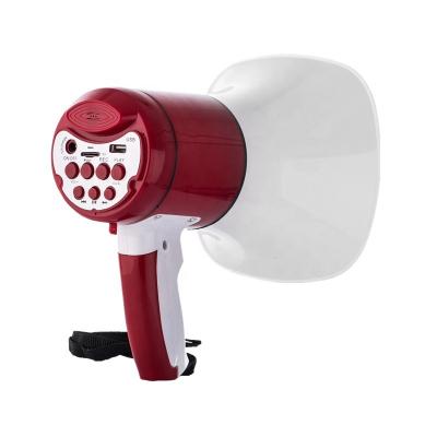 China 2021 Cheap Cost 30W Hailer Durable Portable Loud Rechargeable Cheer Radio Megaphone for sale