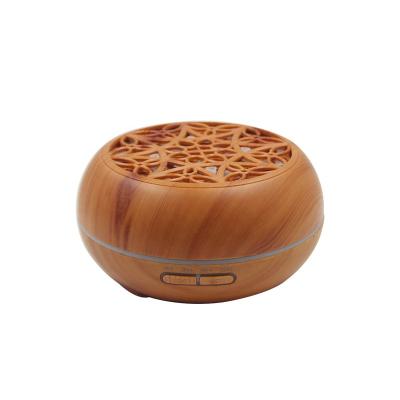 China Hot Sale Household Wood Grain 550ml Smart Essential Oil Aroma Diffuser for Home, Office for sale