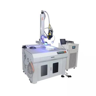 China Building Material Stores 1000W/1500W/2000W 4-Axis Metal Fiber Laser Welding Machine For Stainless Steel Carbon Steel for sale