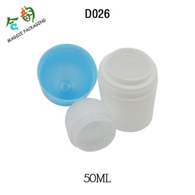 China Empty Roll On Bottle 50ml PP Plastic Air Freshener Empty Roll On Bottle for sale