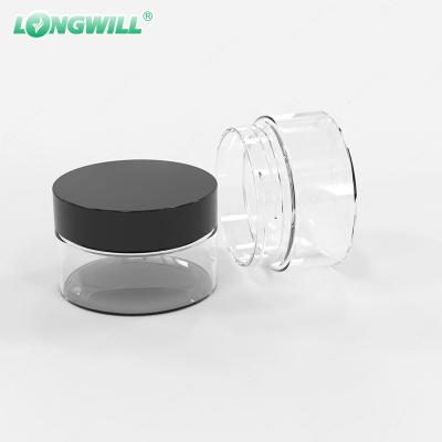 China One Stop Utility PET Cosmetic Plastic Jars Packaging Container Making With Plastic Screw Lid For Dry Food for sale