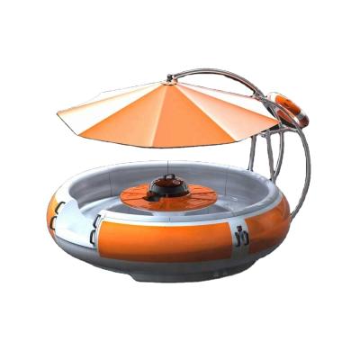 China Fiberglass rally sport gasoline engine fiberglass barbecue donut boat for sale for sale