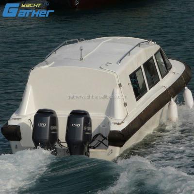 China Professional Fiberglass Rally Yacht Low Price Fiberglass Boat Building for sale