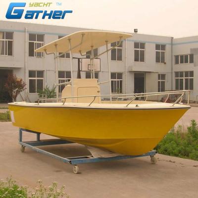 China HD600 Fiberglass HOT SALE FACTORY DIRECT SALE 20FT FISHING BOAT for sale