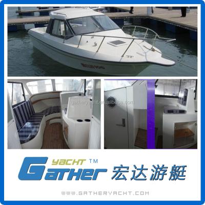 China Fiberglass Gather User Friendly Hot Sale Made In China CABIN BOAT GS250 for sale