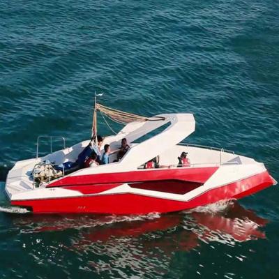 China Fiberglass Gather Sport 32ft Fiberglass PARASAIL BOAT For Sale for sale