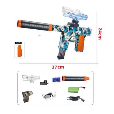 China Safety Electric Outdoor Splatter Beads Electric Outdoor Water Ball Gun Airsoft Splat Blaster Gun Rifle For Kids Toys for sale