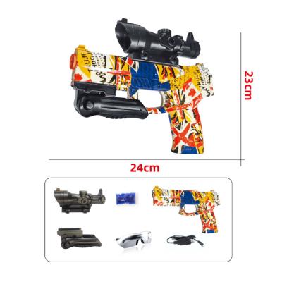 China Battery Operated Rechargeable Battery Operated Gel Gun Splatter Gun Splat Water Splatter Gun Water Splatter Gun Ball Electric Water Bead Blasters automatic sandblaster MK23 for adults for sale