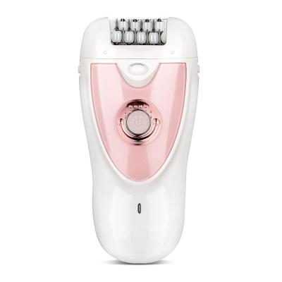 China Rechaegeable Rechargeable Cordless Full Body Hair Removal Electric Epilator Epilator Women Waterproof Shaver for sale