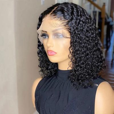 China Other 100% Virgin Wholesale 10A Virgin Human Hair 13*4 Lace Frontal Wig Grade 180% Density For Black Women for sale