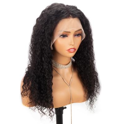 China Other Wholesale 100% Virgin Human Hair 13*4 HD Lace Frontal Wig 12A Grade 180% Density For Black Women for sale