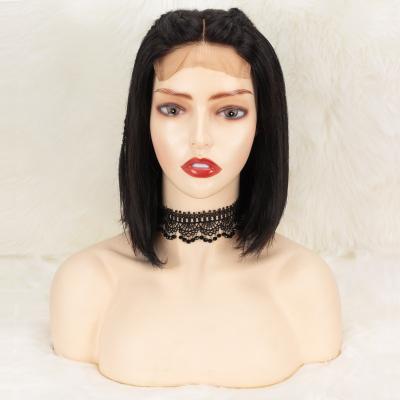 China Wholesale High Quality Malaysian Lace Front 4*4 Lead 4*4 Transparent Remy Hair Extension 12A Transparent Straight Wigs To Beauty Woman for sale