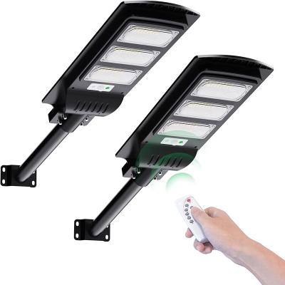 China Outdoor Solar Street Light Outdoor Solar Ground Light And Garden Cordless Waterproof Solar LED Street Light With Battery for sale