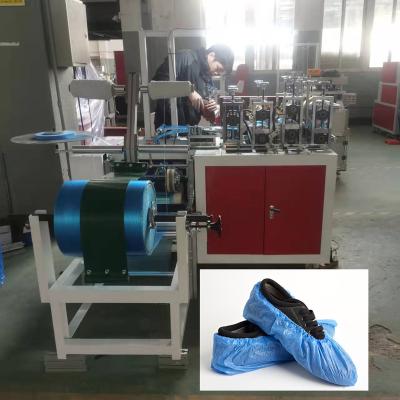 China Hotels Best Selling Automatic Disposable Pe Shoe Boot Cover Machine Making for sale