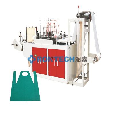 China Hot Product 2019 Hotels Disposable Plastic PE Protective Apron Making Machine for sale