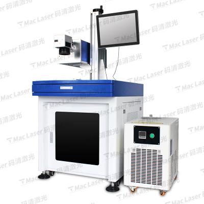 China Laser Marking MAC Laser Trademark Print Batch High Accuracy Code For Laser Marking Machine Plastic UV Laser Engraving Machine for sale