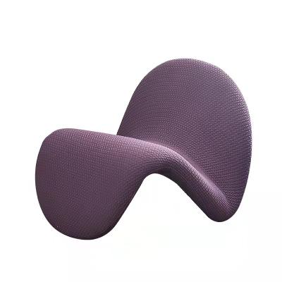 China Tongue Chair Home Furniture Living Room Leisure Fabric Chair Extended Modern Design for sale