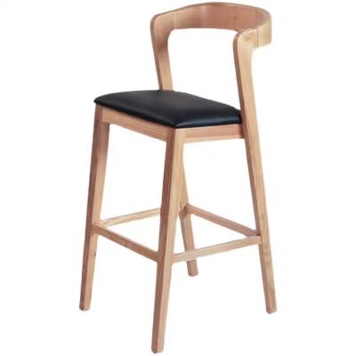 China Restaurant Bar Furniture Chair Bar Rotation Wooden Umpire Chair for sale