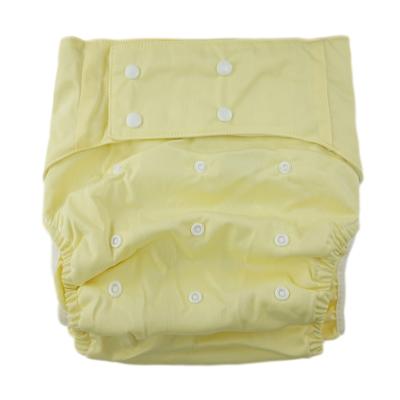 China Printed Washable Reusable Top Adult Cloth Diaper Manufacturers for sale