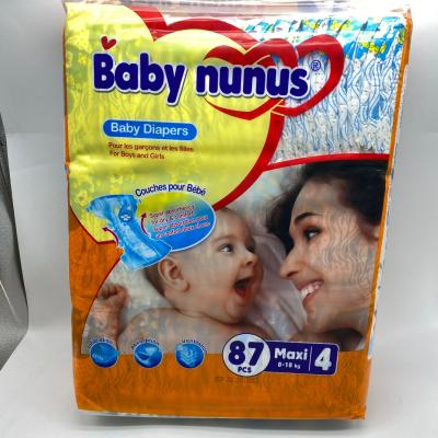 China Printed diaper pour bebe children diapers for child stock diaper stocklots factory wood pulp for baby diapers for sale