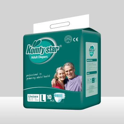 China Super Cheap Printed Hospital Adult Diaper For Bulk Russia Market for sale