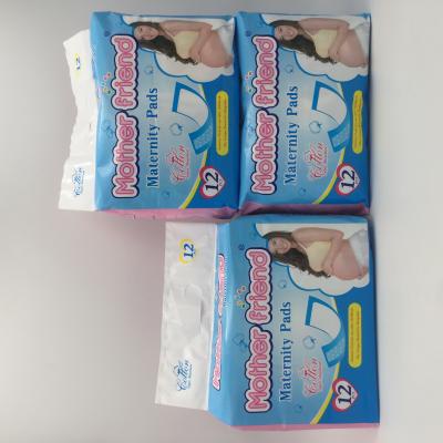 China Super Absorbent Maternity Sanitary Napkins High Quality Maternity Pads With Buckle Maternity for sale