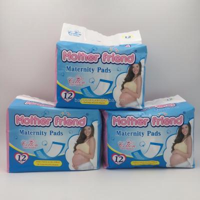 China Super Absorbent Cotton Sanitary Pads Cheap Disposable Maternity Maternity Towel Long Long for sale