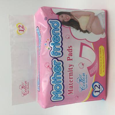 China Super Absorbent Disposable Girlfriend Super Absorbent Mother Wingless Maternity Sanitary Pad For Ladies for sale