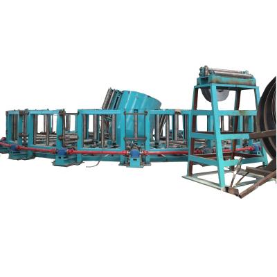 China Building Material Shops Fabricating Horizontal Spiral Tube Accumulator For Steel Pipe Making Machine for sale