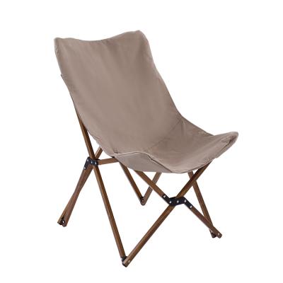 China Outdoor Camping Furniture Metal Folding Portable Canvas Lightweight Chair for sale