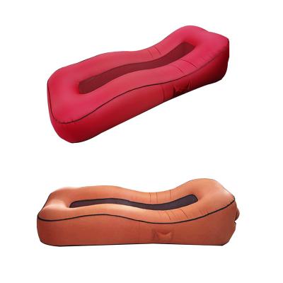 China Foldable Outdoor Bubble Beach Air Lounge Couch Fast Lazy Relaxing Inflatable Sofa for sale