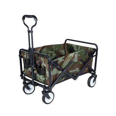 China Family Outdoor Metal Trolley Trolley Cart Folding Hopping Steel Trolley Cart for sale