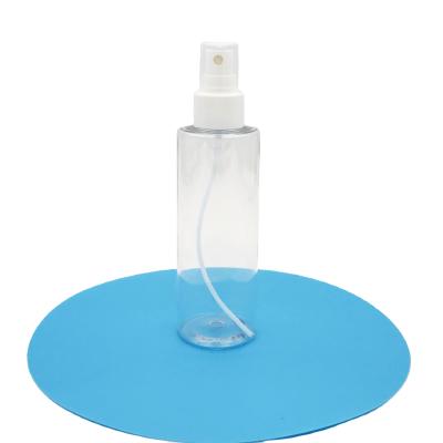 China High Quality Household Products PET 150ml Plastic Cosmetic Fine Alcohol Mist Sprayer Bottle With Mist Spray Lid for sale