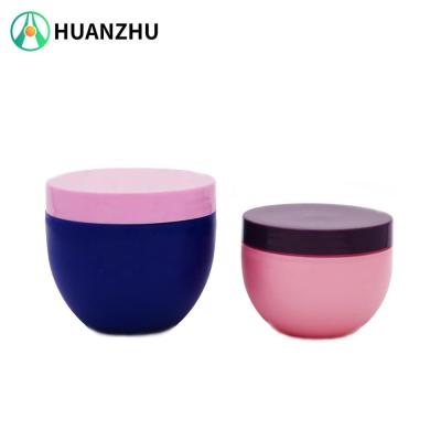 China Empty Cosmetic Container 300ml 500ml Hair Product Jar PP Plastic Cosmetic Packaging Empty PP Jar for sale