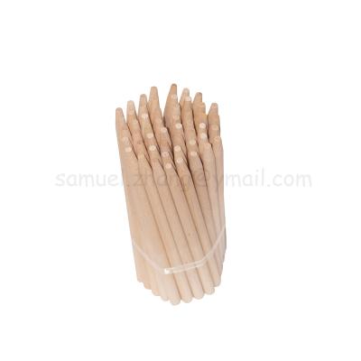 China Easily Cleaned High Quality Wooden Sticks Birch Sticks Picnic For Craft Skewer Stick for sale