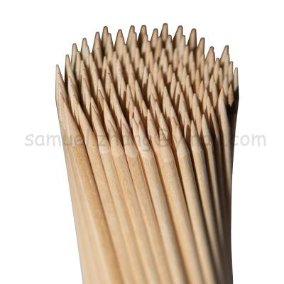 China High Quality Disposable Easily Cleaned Birch Wood Popsicle Sticks Craft Skewer Stick for sale