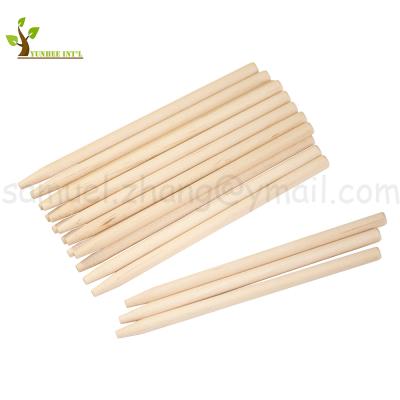 China Wholesale Price Birch Wood Easily Cleaned Craft Stick Disposable Food Grade Round Skewer Stick for sale