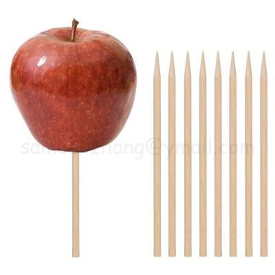 China High Quality Easily Cleaned Popsicle Wood Birch Craft Sticks Wooden Skewer Stick for sale